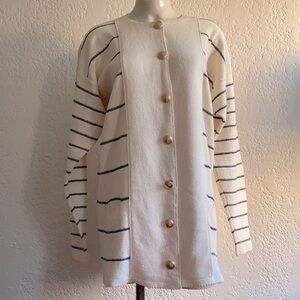 𝅺steve Fabricant VTG Santana knit blazer . Small . USA made